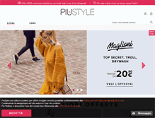 Tablet Screenshot of piustyle.com
